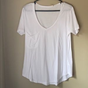 White Crow white v-neck